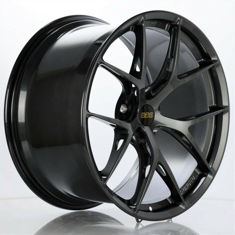 BBS FI-R 20x8.5 5x114.3 ET51.5 CB70.7 - Gloss Graphite Wheel Wheels - Forged BBS