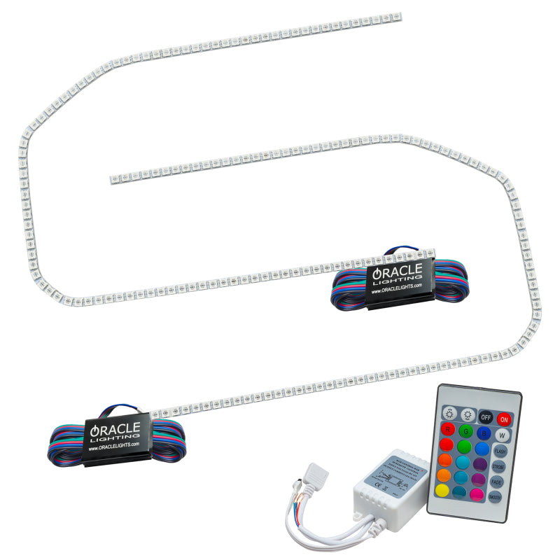 Oracle 16-18 GMC Sierra Headlight DRL Upgrade Kit - ColorSHIFT w/ Simple Controller Headlights ORACLE Lighting