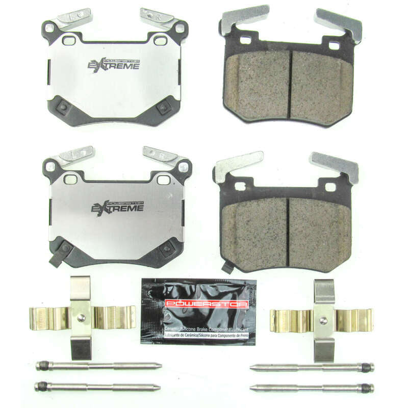 Power Stop 18-19 Kia Stinger Rear Z26 Extreme Street Brake Pads w/Hardware Brake Pads - Performance PowerStop