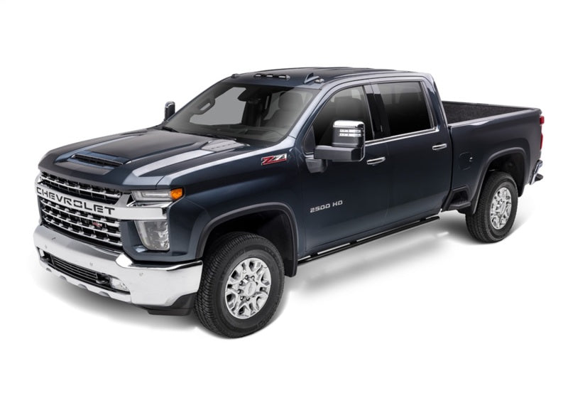 N-Fab RKR Rails 2019 Chevy/GMC 1500 Crew Cab - Cab Length - Tex. Black - 1.75in Body Armor & Rock Rails N-Fab