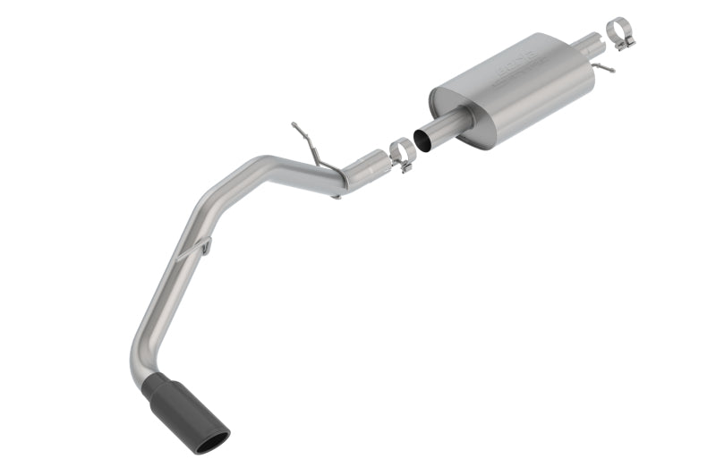 Borla 2019 Ford Ranger XL/XLT/Lariat 2.3L 2/4WD WB S-Type Catback Exhaust w/ Blk Chrome Tip Catback Borla