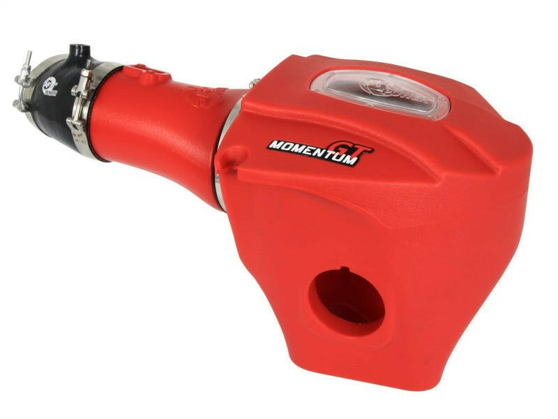 aFe Momentum GT Limited Edition Cold Air Intake 15-16 Dodge Challenger/Charger SRT Hellcat - Red Cold Air Intakes aFe