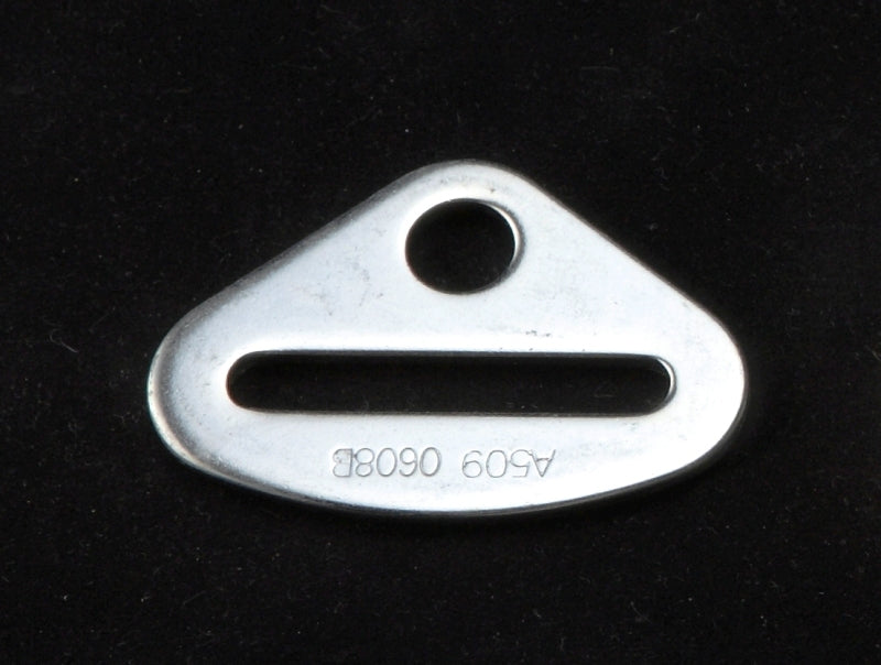 RaceQuip 2in Bolt On Belt End Delta Short Seat Belts & Harnesses Racequip