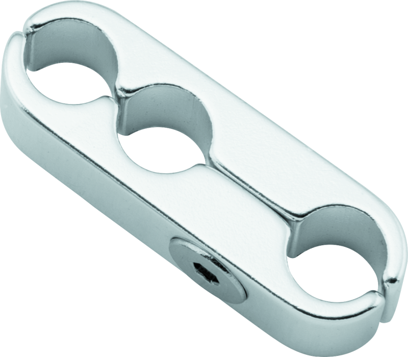 BikeMaster 3 Lines Cable Clamp - Black Handlebars BikeMaster