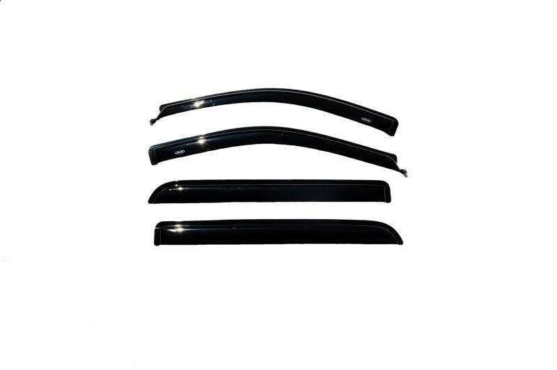 AVS 06-08 Lincoln Mark LT Ventvisor Outside Mount Window Deflectors 4pc - Smoke Wind Deflectors AVS