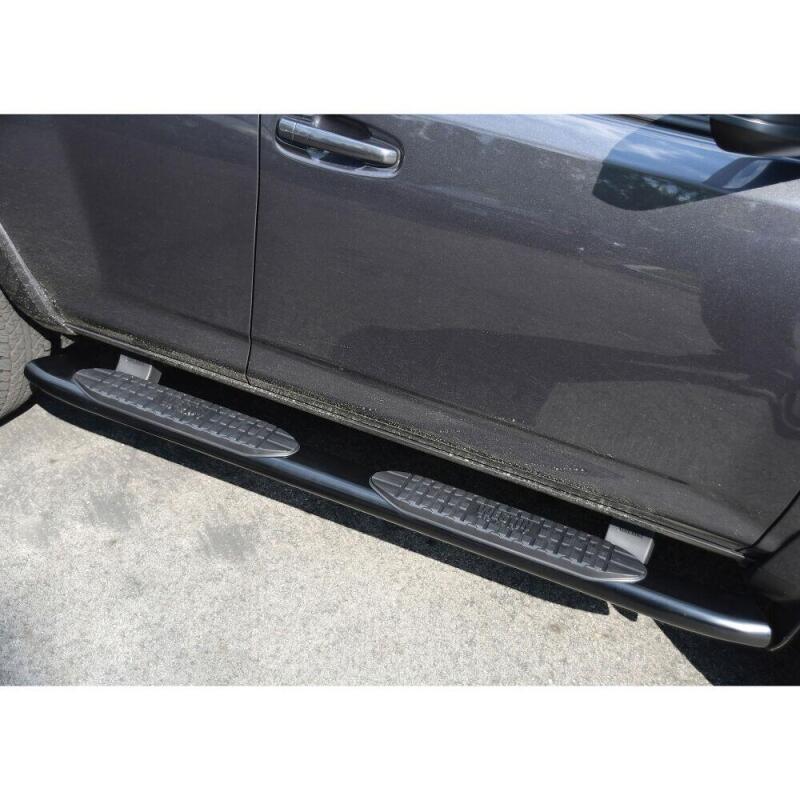 Westin 2014-2017 Toyota 4Runner SR5 PRO TRAXX 5 Oval Nerf Step Bars - Black Nerf Bars Westin