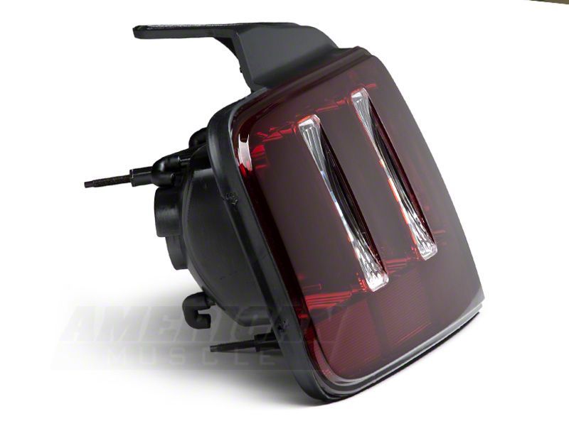 Raxiom 05-09 Ford Mustang Coyote Tail Lights- Blk Housing (Smoked Lens) Tail Lights Raxiom