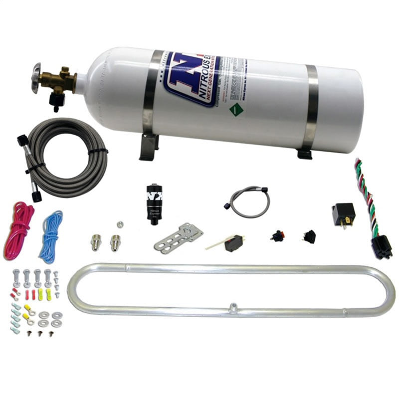 Nitrous Express N-Tercooler System for CO2 w/15lb Bottle (Remote Mount Solenoid) Intercooler Sprayers Nitrous Express