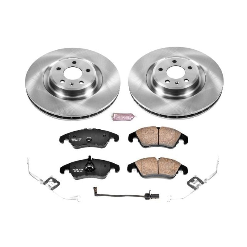 Power Stop 10-11 Audi S4 Front Autospecialty Brake Kit Brake Kits - OE PowerStop