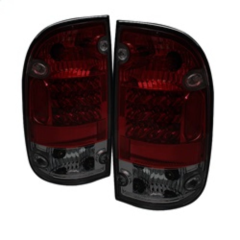 Spyder Toyota Tacoma 95-00 LED Tail Lights Red Smoke ALT-YD-TT95-LED-RS Tail Lights SPYDER