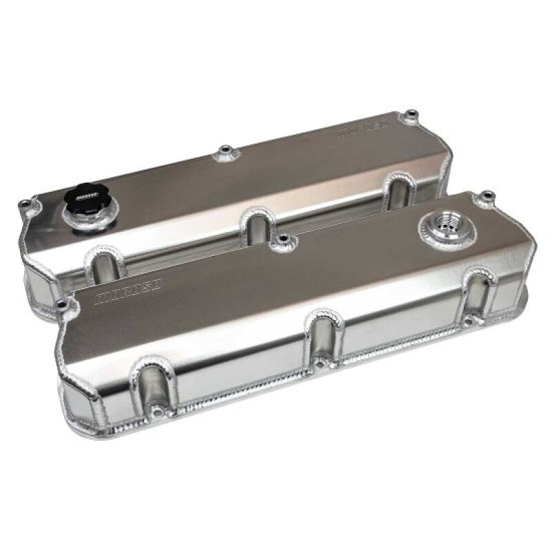 Moroso SBF 302/351W Brodix Head Hunter 15 Deg Fab Aluminum Valve Covers Valve Covers Moroso