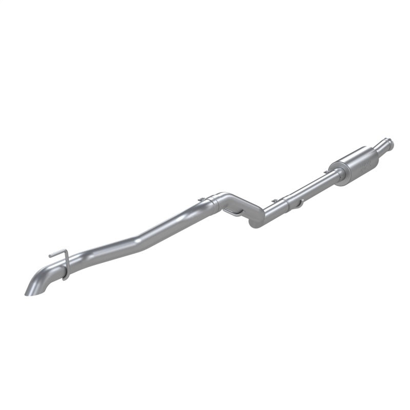 MBRP 2020 Jeep Gladiator 3.6L 2.5in Single Rear Exit Cat Back Exhaust - Aluminized (Off-Road) Catback MBRP