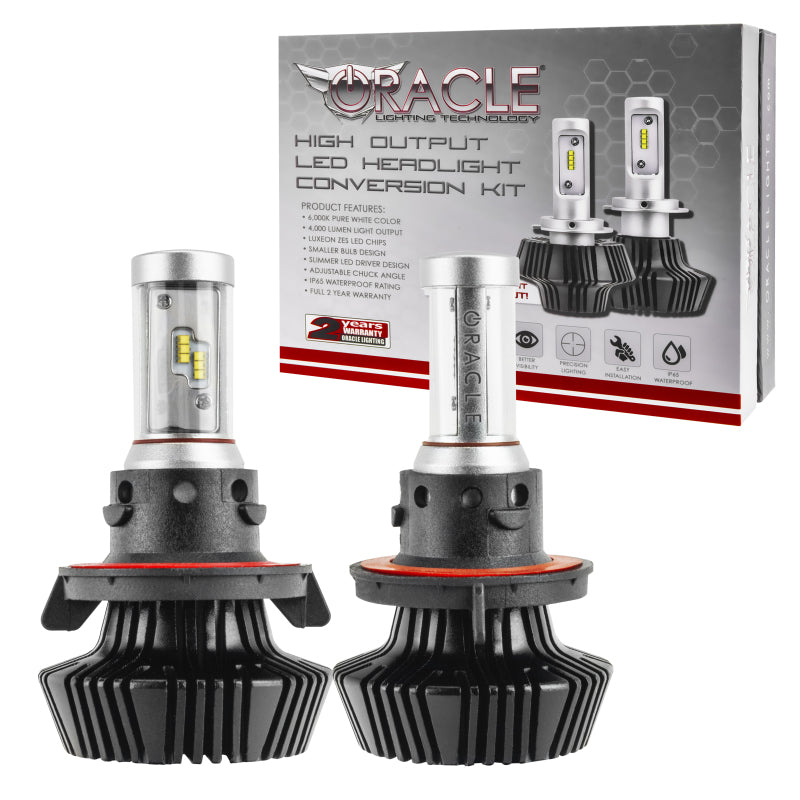 Oracle H13 4000 Lumen LED Headlight Bulbs (Pair) - 6000K Bulbs ORACLE Lighting
