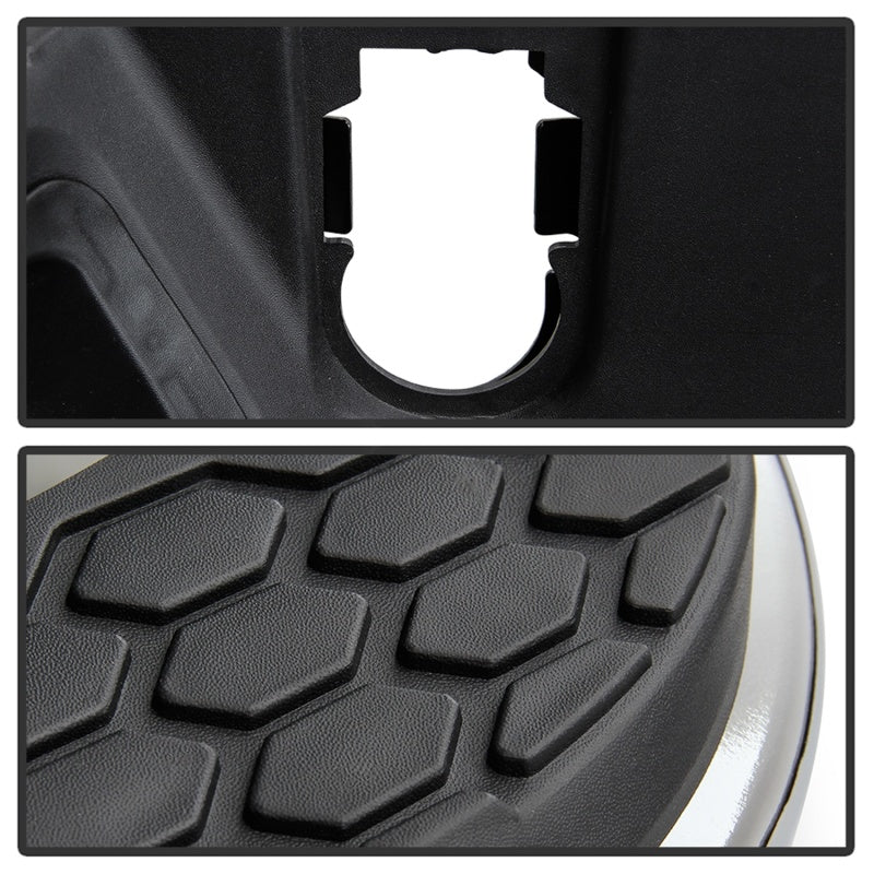 xTune 09-18 Dodge Ram 1500 w/Parking Sensor OEM Style Steel Rear Bumper - Chrome RB-DR09-SET-WS-C Bumpers - Steel SPYDER