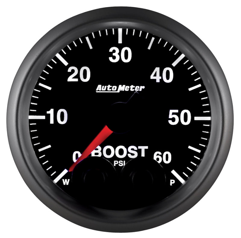 Autometer Elite 52mm 0-60 PSI Boost Peak & Warn w/ Electronic Control Gauge Gauges AutoMeter