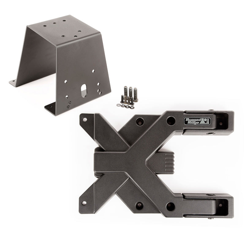 Rugged Ridge Spartacus HD Tire Carrier Kit 97-06 TJ Spare Tire Carriers Rugged Ridge