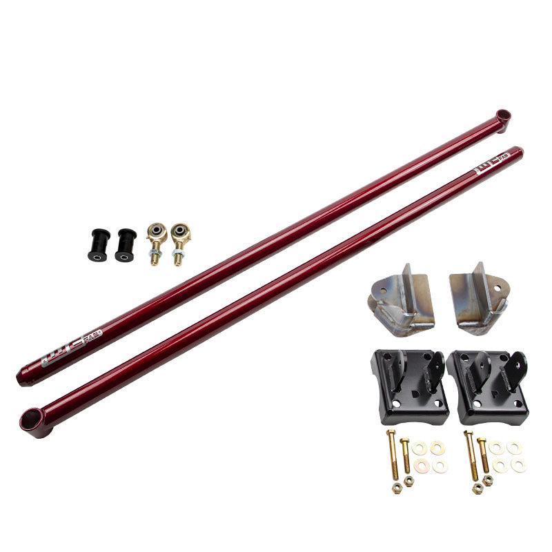 Wehrli 2011-2022 Ford Power Stroke RCLB/CCSB/SCSB 60in Traction Bar KIT WCFab Red Suspension Arms & Components Wehrli