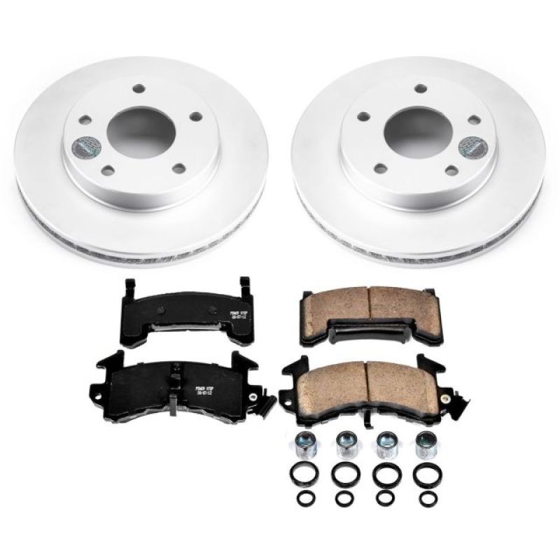Power Stop 79-85 Buick Riviera Front or Rear Z17 Evolution Geomet Coated Brake Kit Brake Kits - Performance Blank PowerStop
