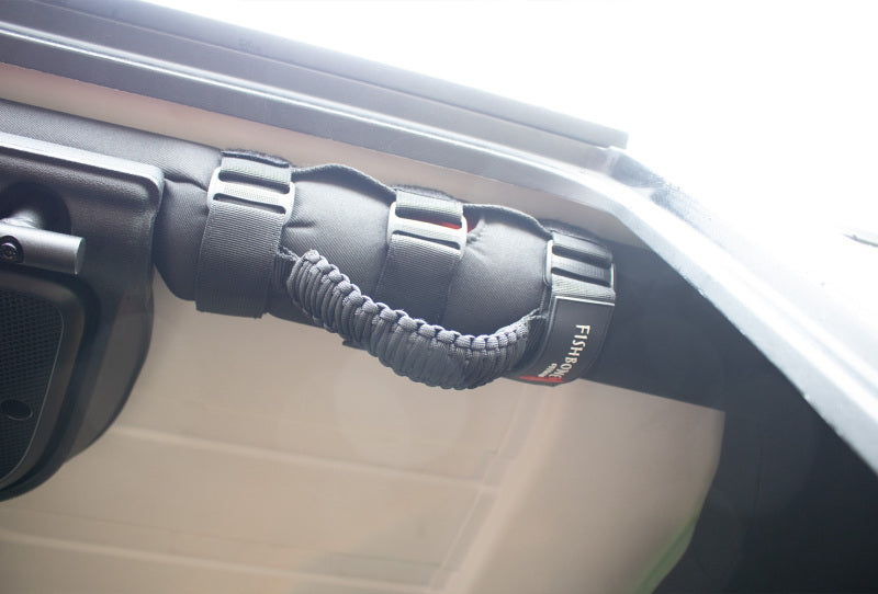 Fishbone Offroad Paracord Grab Handles w/Three Straps - Black Dash & Interior Trim Fishbone Offroad