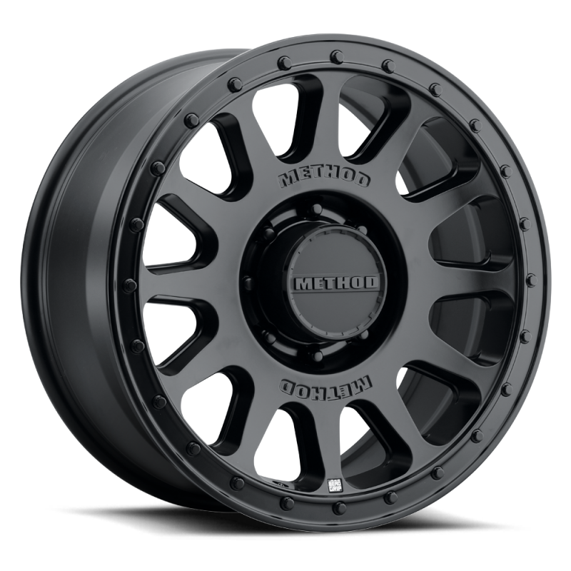 Method MR709 HD Bead Grip 20x 9in / ET12 / 8x6.5 BP / 121.3mm Bore - Black Wheel Wheels - Cast Method Wheels