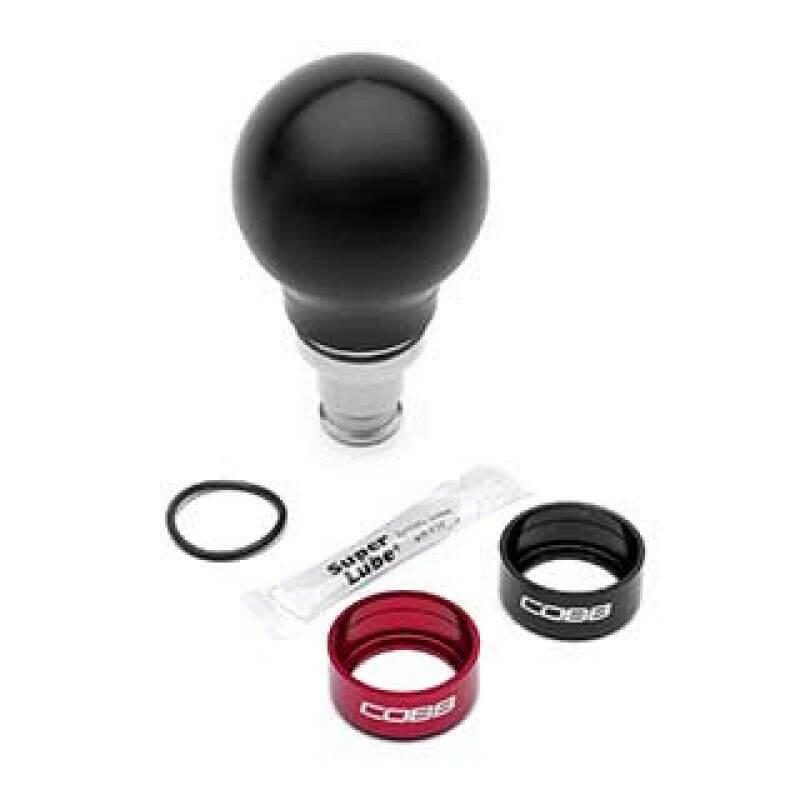 Cobb 17-21 Honda Civic Type R 6-Speed Short Weighted Cobb Knob - Black Shift Knobs COBB
