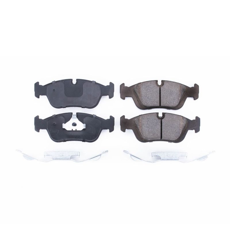 Power Stop 91-98 BMW 318i Front Z17 Evolution Ceramic Brake Pads w/Hardware Brake Pads - OE PowerStop
