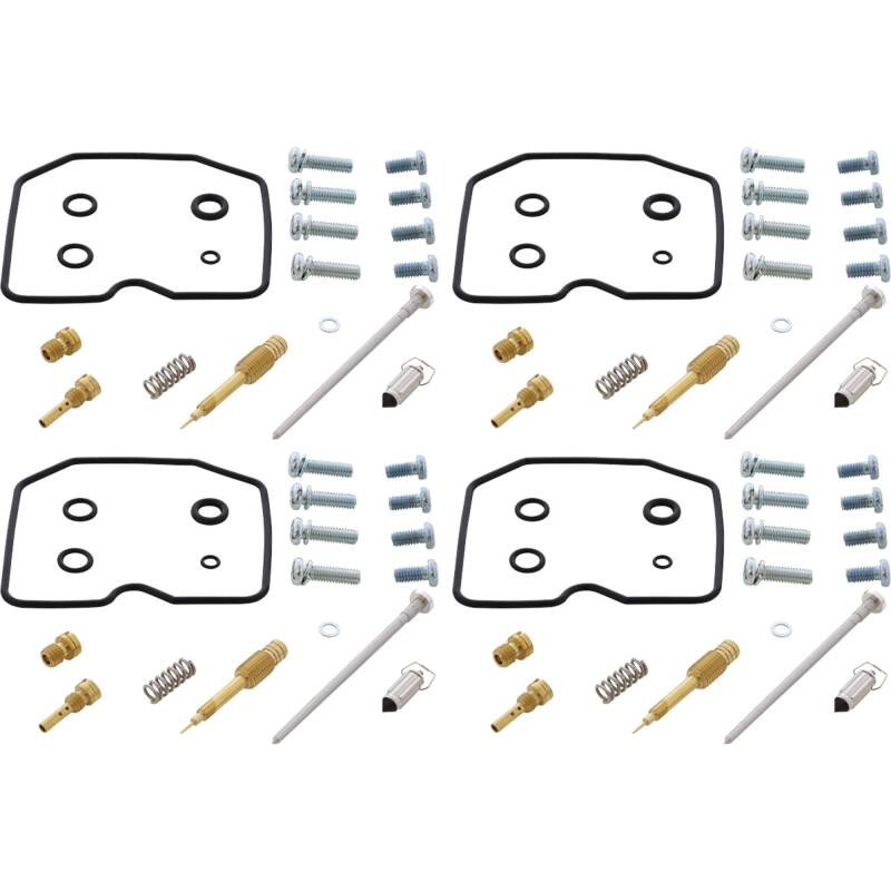 All Balls Racing 92-95 Kawasaki ZR1100 Carburetor Rebuild Kit Carburetor Rebuild Kits All Balls Racing