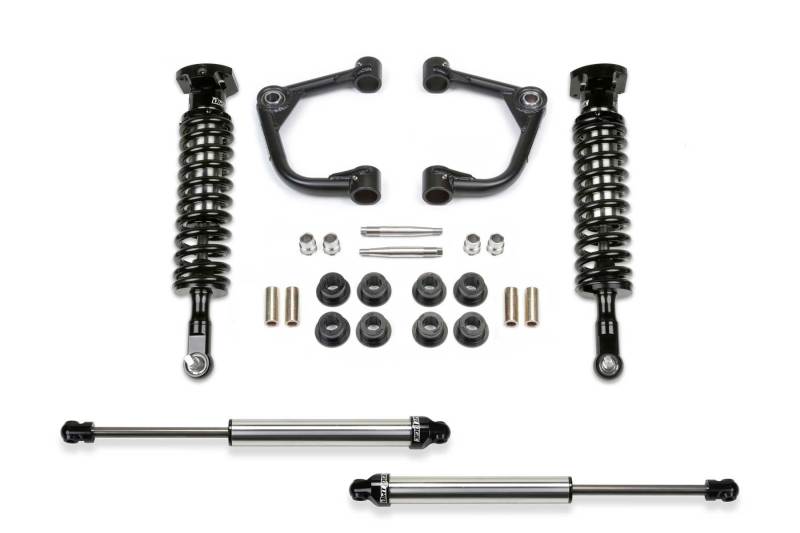 Fabtech 15-20 Ford F150 4WD 2in Uniball UCA Sys w/Dl 2.5 & 2.25 Coilovers Fabtech