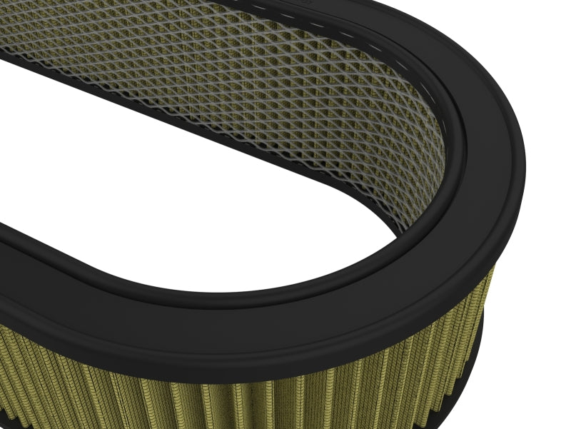 aFe Magnum FLOW Custom Air Filter 18-1/8 IN L x 7-1/4 IN W x 4-1/8 IN H w/ Expanded Metal Air Filters - Universal Fit aFe