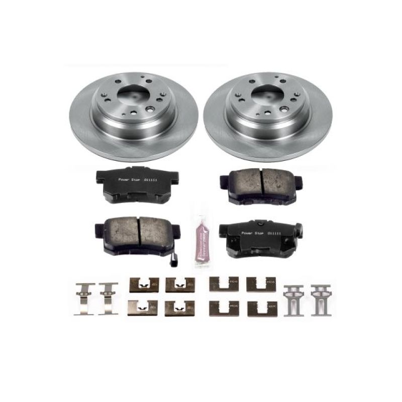 Power Stop 99-01 Acura RL Rear Autospecialty Brake Kit Brake Kits - OE PowerStop