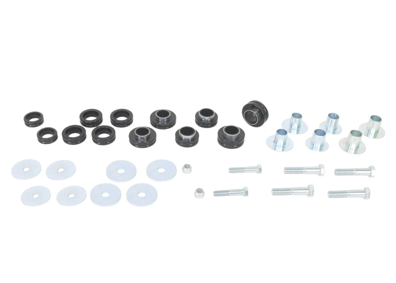 Whiteline 1967 Chevrolet Chevy II Body Mount Bushing Set Bushing Kits Whiteline