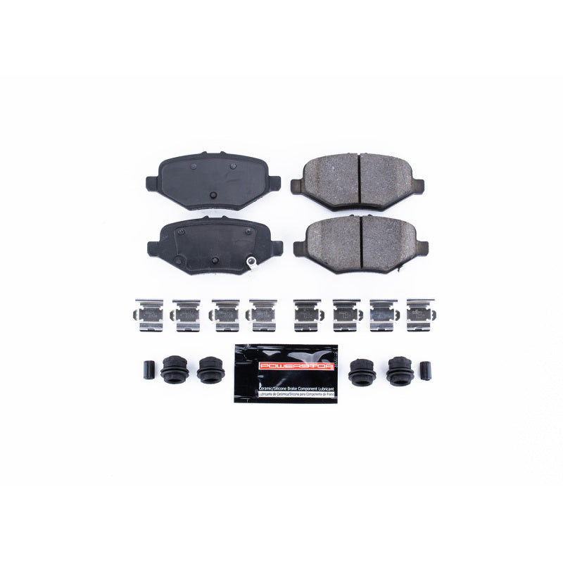 Power Stop 13-16 Ford Explorer Rear Z23 Evolution Sport Brake Pads w/Hardware Brake Pads - Performance PowerStop