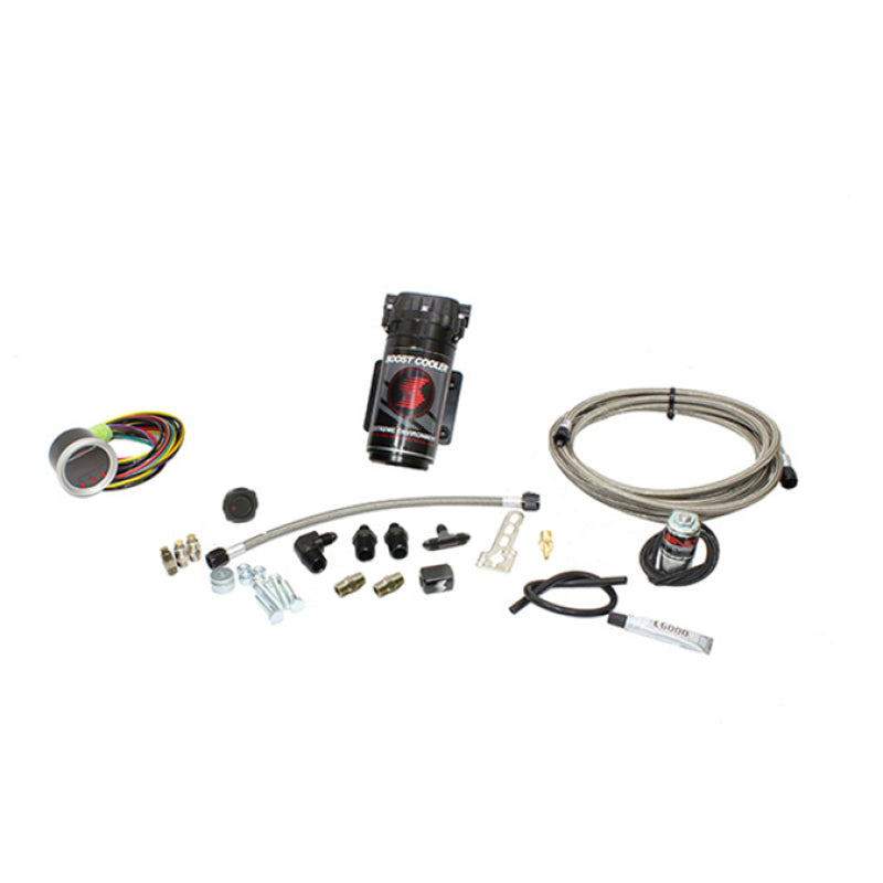 Snow Performance Cummins Stg 2 Bst Cooler Water Injection Kit (SS Brded Line/4AN Fittings) w/o Tank Water Meth Kits Snow Performance