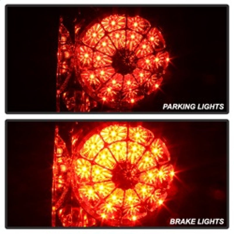 Spyder Toyota Tundra 07-13 LED Tail lights Smoke ALT-YD-TTU07-LED-SM Tail Lights SPYDER