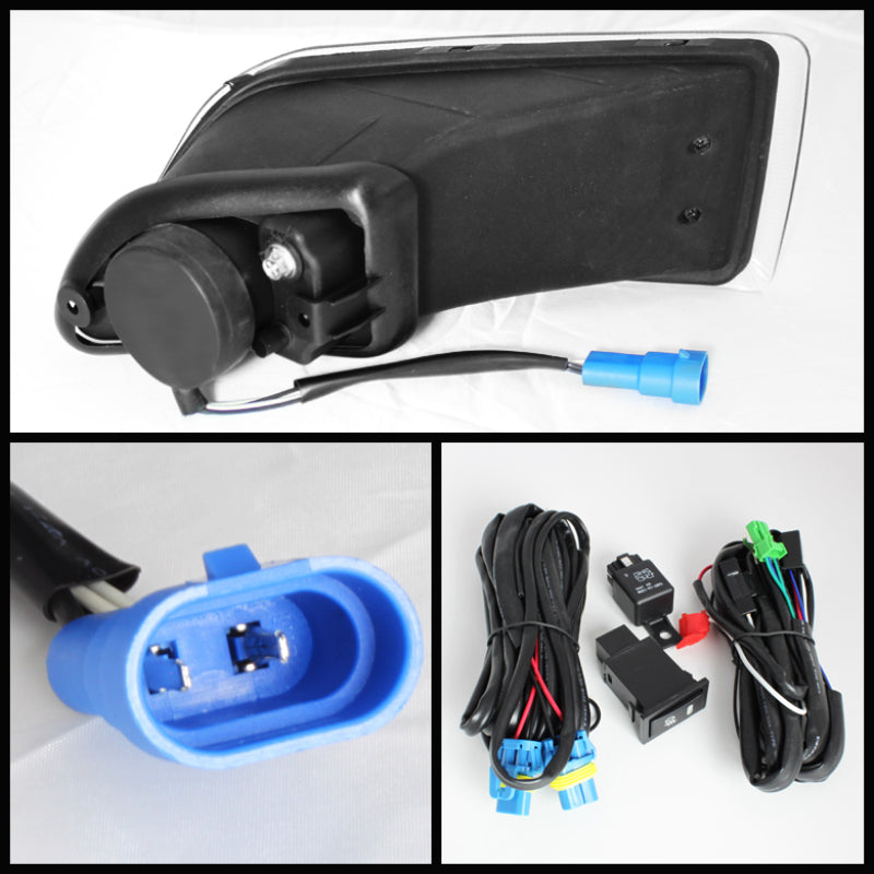 Spyder Scion TC 05-10 OEM Fog Lights w/Switch Clear FL-STC06 Fog Lights SPYDER