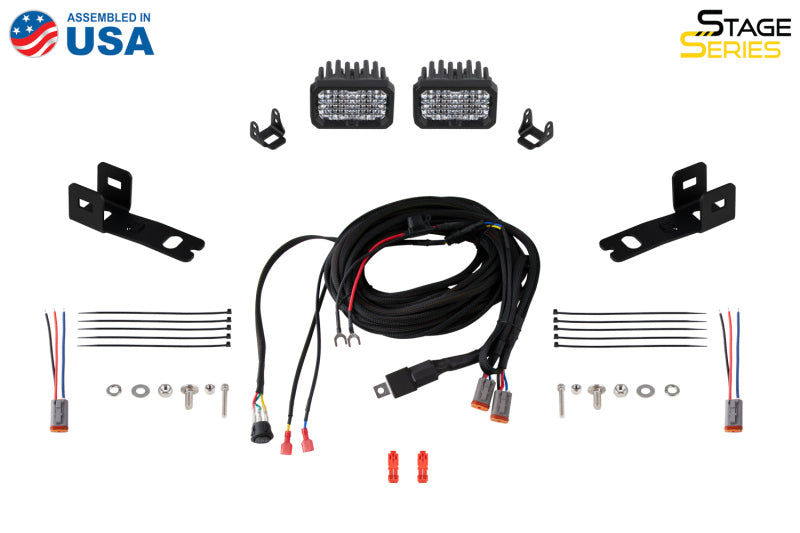 Diode Dynamics 21-22 Ford F-150 Stage Series Reverse Light Kit C2 Sport Light Accessories and Wiring Diode Dynamics