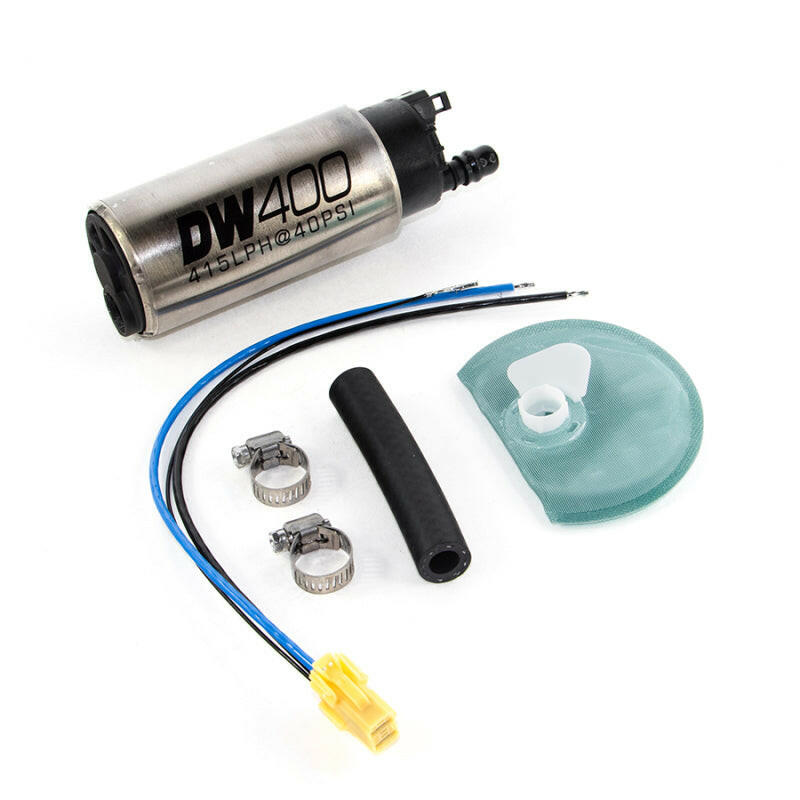 DeatschWerks 415LPH DW400 In-Tank Fuel Pump w/ 9-1045 Install Kit 05-10 Ford Mustang (Except GT500) Fuel Pumps DeatschWerks