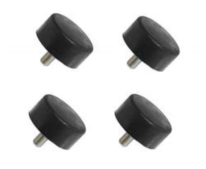 Prothane Toyota Tacoma Front Bump Stops - Black Bump Stops Prothane