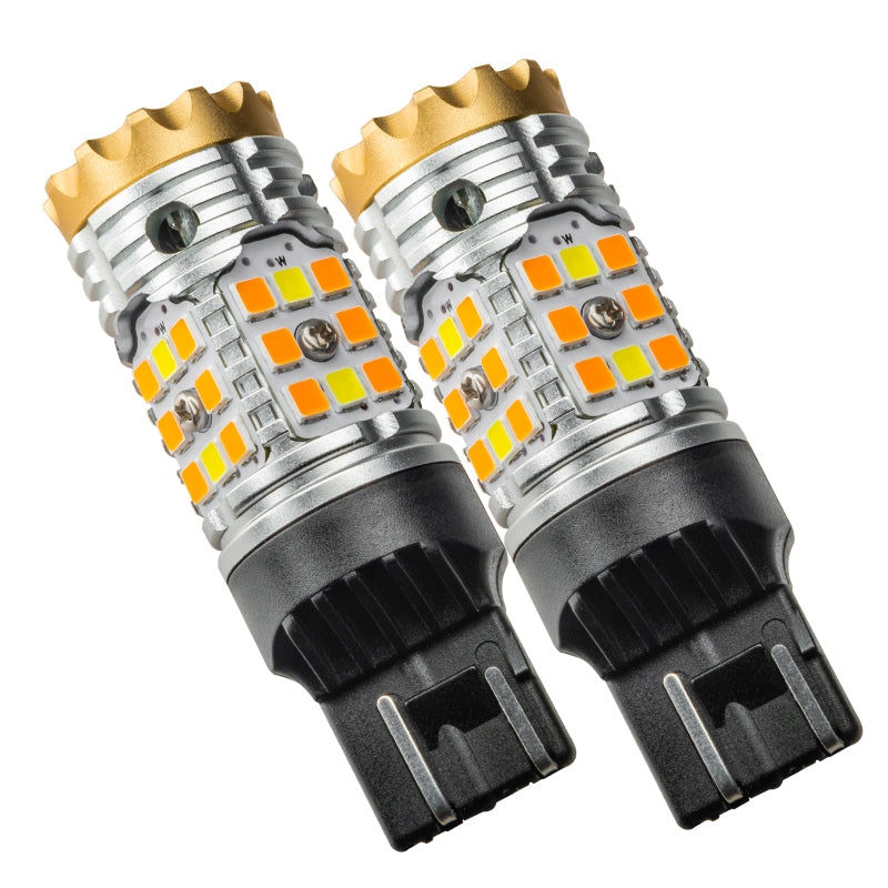 Oracle 7443-CK LED Switchback High Output Can-Bus LED Bulbs - Amber/White Switchback Bulbs ORACLE Lighting