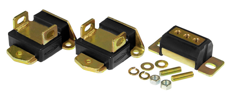 Prothane GM Motor & Trans Mount Kit - Black Bushing Kits Prothane