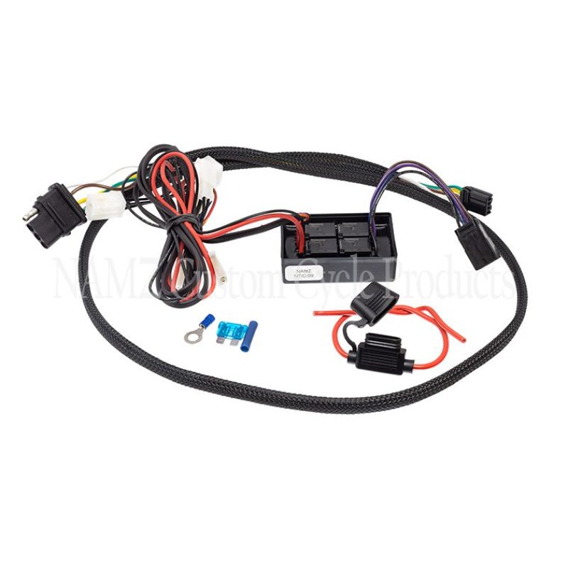 NAMZ 2012+ Honda Gullwing Trailer 5/4 Combo Isolator (Incl. Bike Side Harness) Wiring Harnesses NAMZ