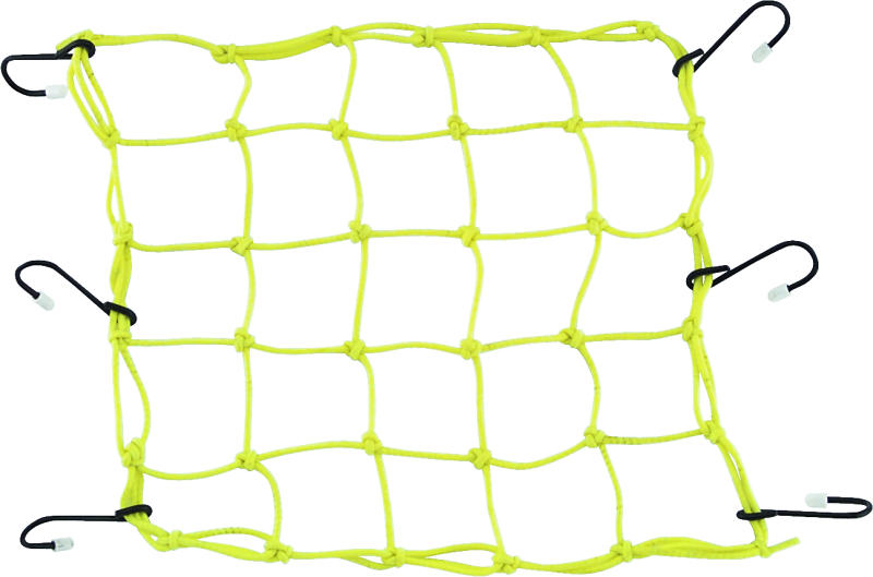 BikeMaster Stretch Net - Yellow Cargo Tie-Downs BikeMaster