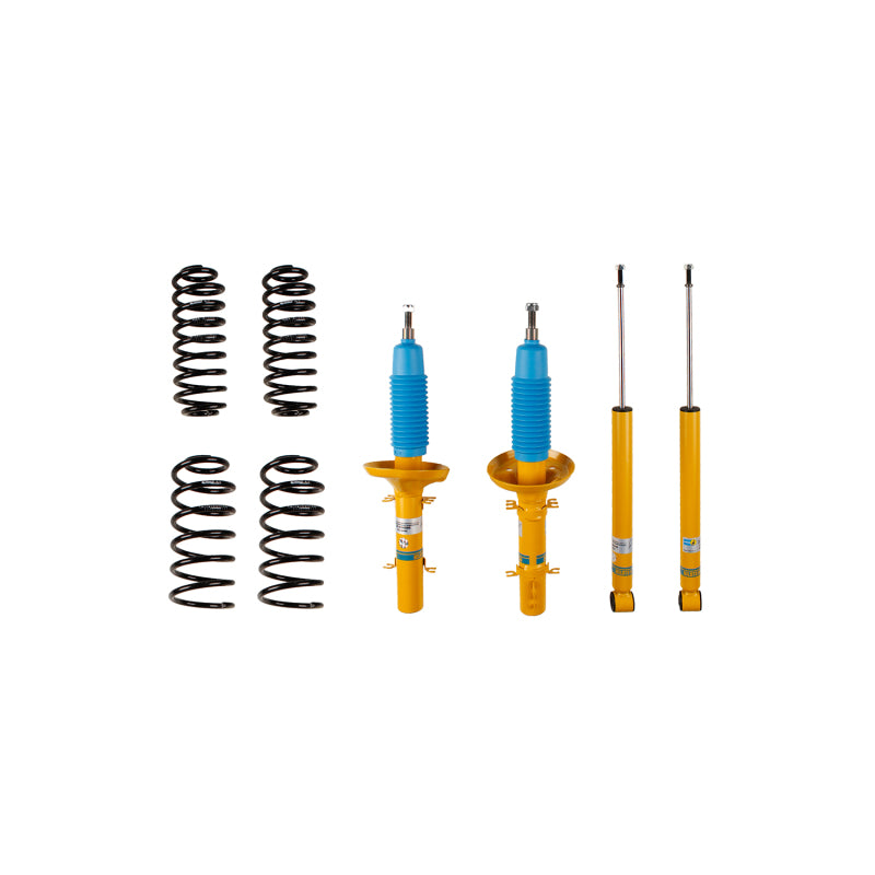 Bilstein B12 1999 Volkswagen Golf GL Front and Rear Suspension Kit Shock & Spring Kits Bilstein