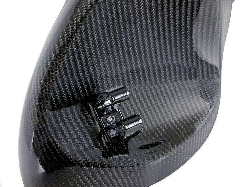 aFe Momentum Black Series Carbon Fiber Dynamic Air Scoop - BMW M5 (F90) 18-19 Air Intake Components aFe