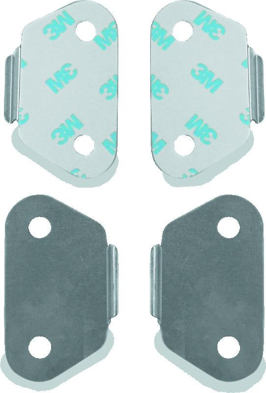 Bikers Choice 93-13 Touring Hard Bag Cover Wear Plates Pr Bags - Saddlebags Bikers Choice