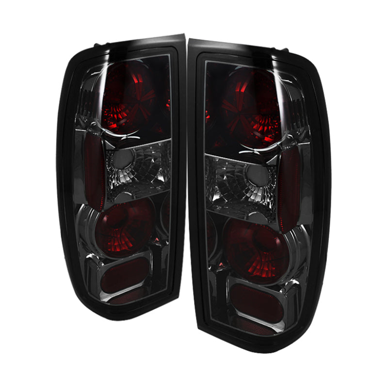 Spyder Nissan Frontier 98-00 Euro Style Tail Lights Smoke ALT-YD-NF98-SM Tail Lights SPYDER