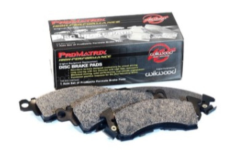Wilwood Pad Set Promatrix D1631 Brake Pads - Performance Wilwood