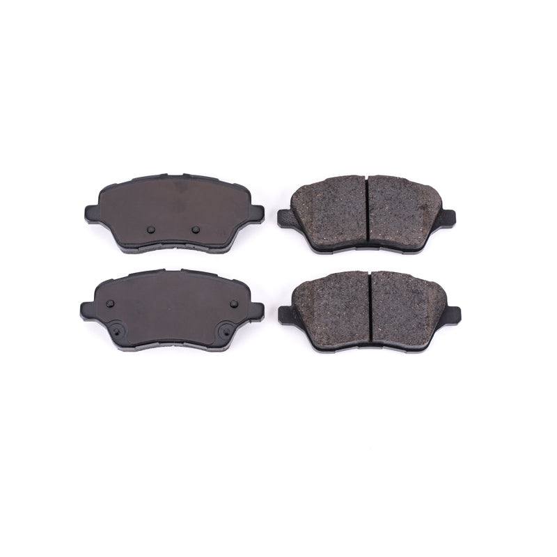 Power Stop 14-19 Ford Fiesta Front Z16 Evolution Ceramic Brake Pads Brake Pads - OE PowerStop