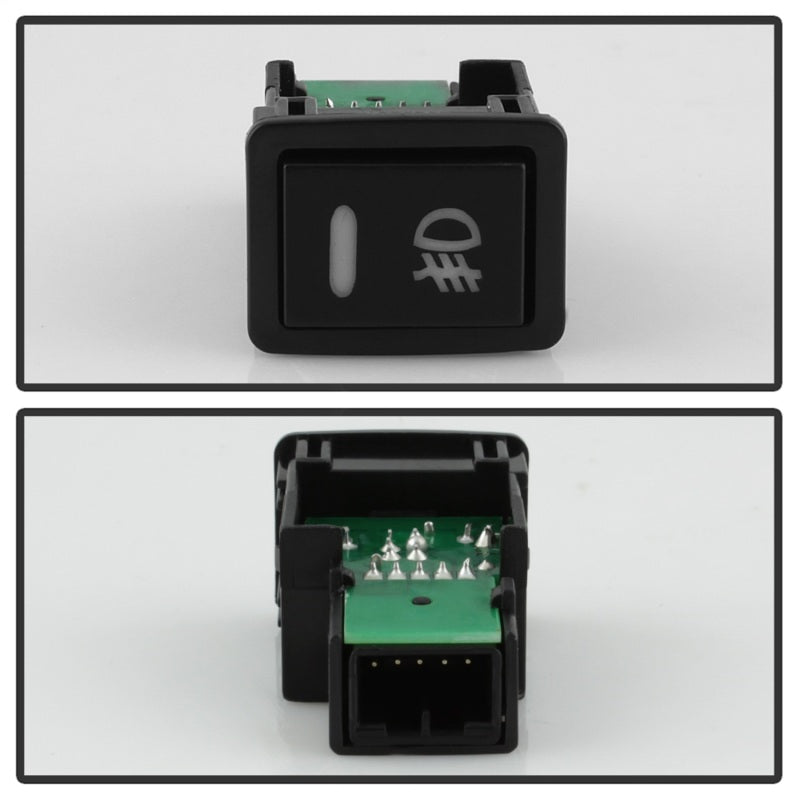 Spyder 17-18 Nissan Rogue (Will Not Fit Sport Models) OEM Fog Lights w/Switch - Clear (FL-NR2017-C) Fog Lights SPYDER