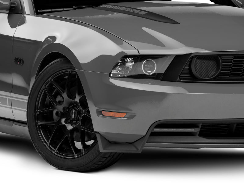 Raxiom 10-12 Ford Mustang w/ Headlights CCFL Halo Projector Headlights- Black Housing (Clear Lens) Headlights Raxiom